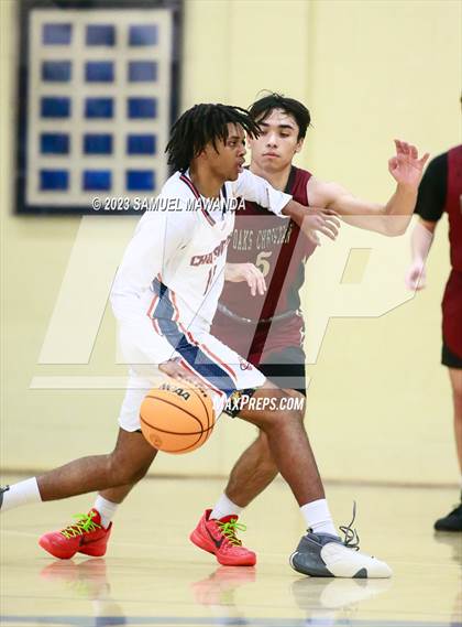 Thumbnail 1 in Oaks Christian vs Chatsworth (Big Valley Classic Tournament -Faith Baptist) photogallery.