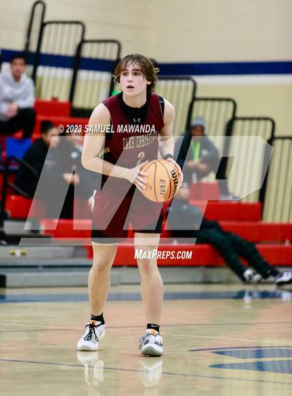 Thumbnail 1 in Oaks Christian vs Chatsworth (Big Valley Classic Tournament -Faith Baptist) photogallery.