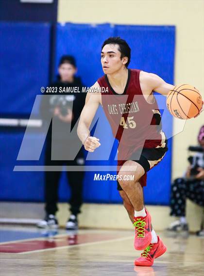Thumbnail 3 in Oaks Christian vs Chatsworth (Big Valley Classic Tournament -Faith Baptist) photogallery.