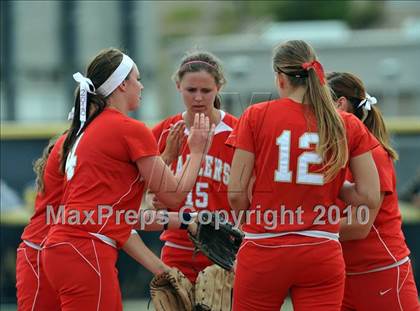 Thumbnail 2 in Orange Lutheran @ Valencia (CIF SS Playoffs) photogallery.