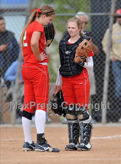 Thumbnail 3 in Orange Lutheran @ Valencia (CIF SS Playoffs) photogallery.