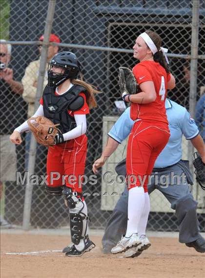 Thumbnail 1 in Orange Lutheran @ Valencia (CIF SS Playoffs) photogallery.