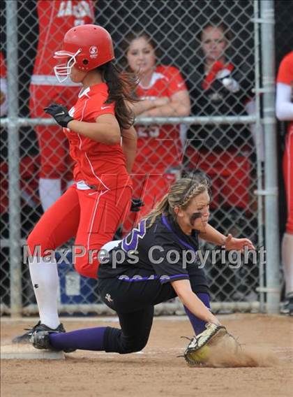 Thumbnail 2 in Orange Lutheran @ Valencia (CIF SS Playoffs) photogallery.