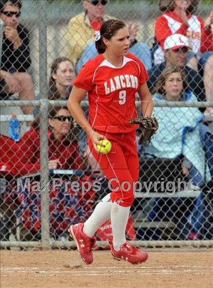 Thumbnail 1 in Orange Lutheran @ Valencia (CIF SS Playoffs) photogallery.