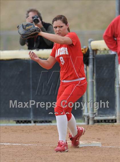 Thumbnail 1 in Orange Lutheran @ Valencia (CIF SS Playoffs) photogallery.