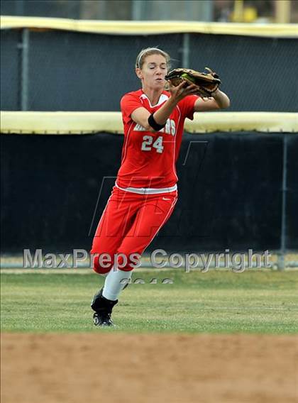 Thumbnail 1 in Orange Lutheran @ Valencia (CIF SS Playoffs) photogallery.