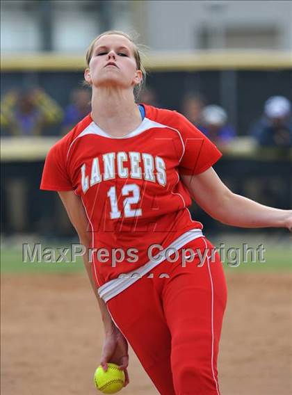 Thumbnail 1 in Orange Lutheran @ Valencia (CIF SS Playoffs) photogallery.