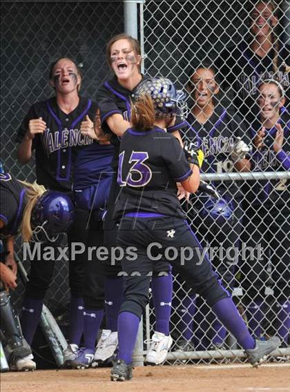 Thumbnail 1 in Orange Lutheran @ Valencia (CIF SS Playoffs) photogallery.
