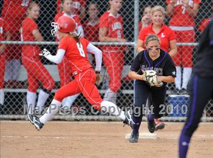 Thumbnail 1 in Orange Lutheran @ Valencia (CIF SS Playoffs) photogallery.