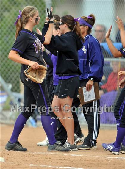 Thumbnail 2 in Orange Lutheran @ Valencia (CIF SS Playoffs) photogallery.