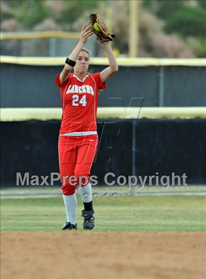 Thumbnail 2 in Orange Lutheran @ Valencia (CIF SS Playoffs) photogallery.