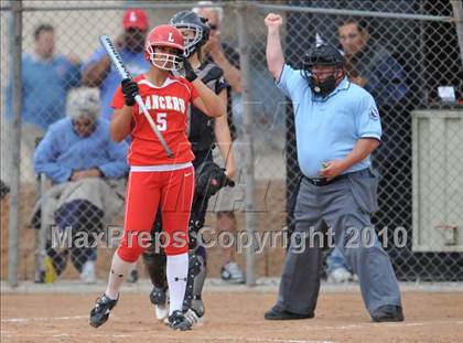 Thumbnail 1 in Orange Lutheran @ Valencia (CIF SS Playoffs) photogallery.