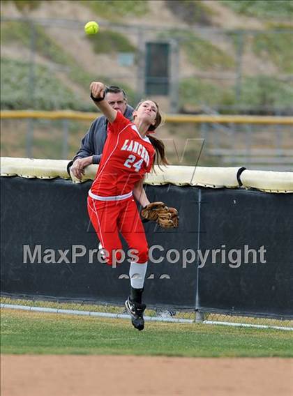 Thumbnail 3 in Orange Lutheran @ Valencia (CIF SS Playoffs) photogallery.