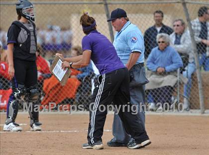 Thumbnail 1 in Orange Lutheran @ Valencia (CIF SS Playoffs) photogallery.