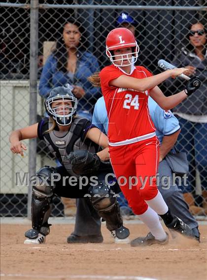 Thumbnail 1 in Orange Lutheran @ Valencia (CIF SS Playoffs) photogallery.