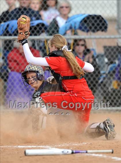 Thumbnail 3 in Orange Lutheran @ Valencia (CIF SS Playoffs) photogallery.