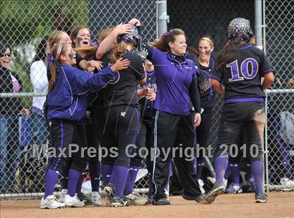 Thumbnail 1 in Orange Lutheran @ Valencia (CIF SS Playoffs) photogallery.