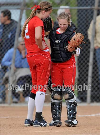 Thumbnail 2 in Orange Lutheran @ Valencia (CIF SS Playoffs) photogallery.