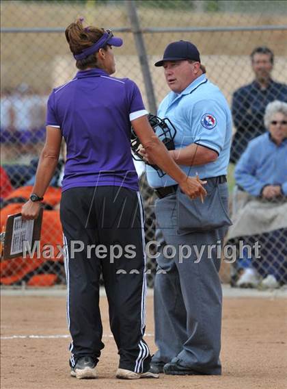 Thumbnail 3 in Orange Lutheran @ Valencia (CIF SS Playoffs) photogallery.
