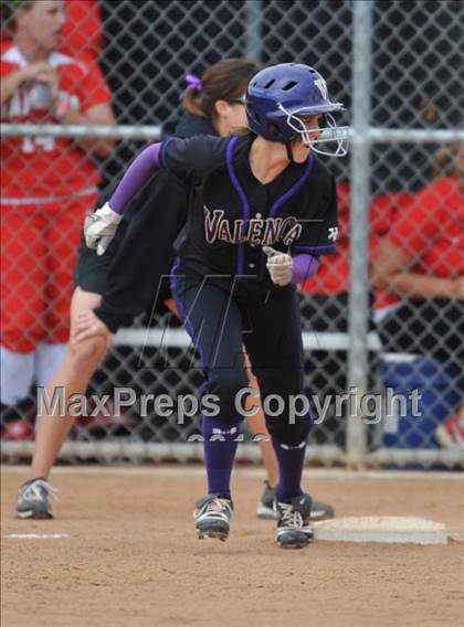 Thumbnail 1 in Orange Lutheran @ Valencia (CIF SS Playoffs) photogallery.