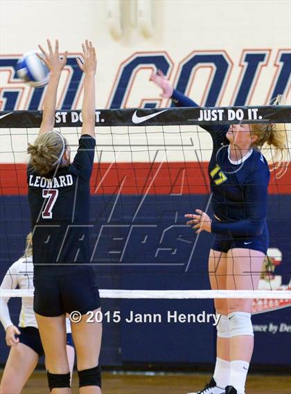 Thumbnail 2 in Notre Dame vs. Faith Lutheran (Durango Fall Classic) photogallery.