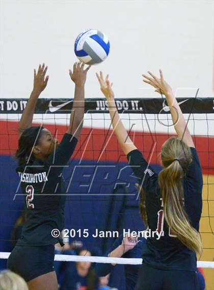 Thumbnail 3 in Notre Dame vs. Faith Lutheran (Durango Fall Classic) photogallery.