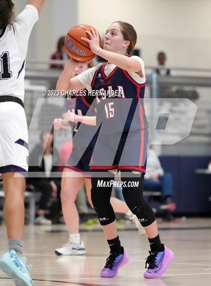 Thumbnail 3 in Aggieland HomeSchool vs. Dallas HSAA (Aggieland Come and Take It Tip-Off) photogallery.