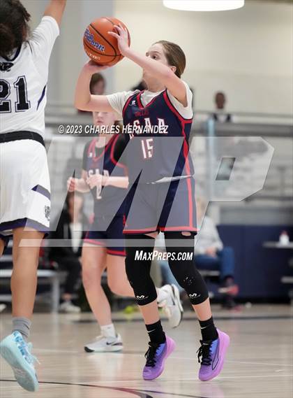 Thumbnail 1 in Aggieland HomeSchool vs. Dallas HSAA (Aggieland Come and Take It Tip-Off) photogallery.