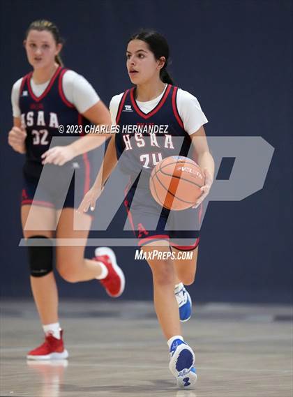 Thumbnail 2 in Aggieland HomeSchool vs. Dallas HSAA (Aggieland Come and Take It Tip-Off) photogallery.