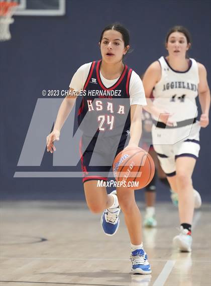 Thumbnail 2 in Aggieland HomeSchool vs. Dallas HSAA (Aggieland Come and Take It Tip-Off) photogallery.