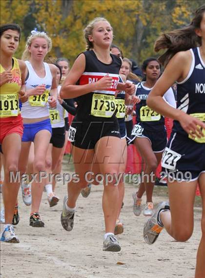 Thumbnail 2 in CIF State Cross Country Championships (D3 Girls) photogallery.