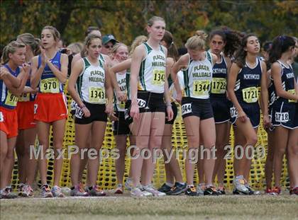 Thumbnail 1 in CIF State Cross Country Championships (D3 Girls) photogallery.