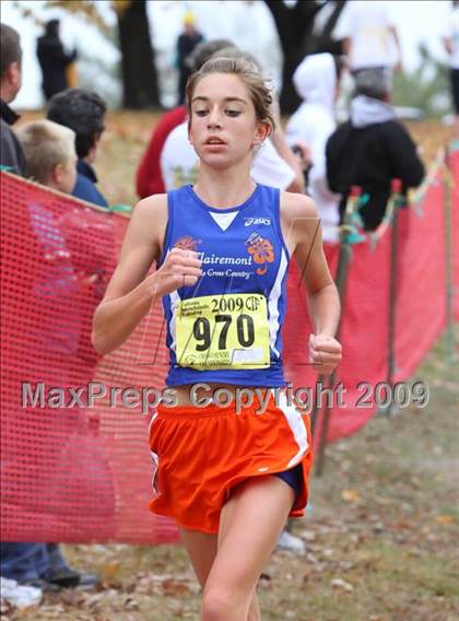 Thumbnail 3 in CIF State Cross Country Championships (D3 Girls) photogallery.