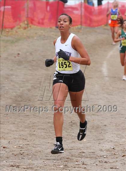 Thumbnail 1 in CIF State Cross Country Championships (D3 Girls) photogallery.