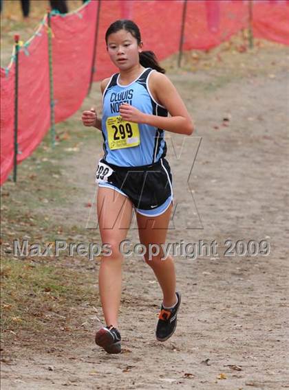 Thumbnail 3 in CIF State Cross Country Championships (D3 Girls) photogallery.