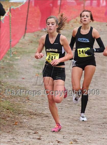 Thumbnail 2 in CIF State Cross Country Championships (D3 Girls) photogallery.