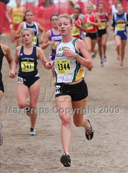 Thumbnail 3 in CIF State Cross Country Championships (D3 Girls) photogallery.