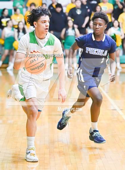 Thumbnail 3 in Pueblo @ St Mary's (AIA D4 Round 1 Playoff) photogallery.