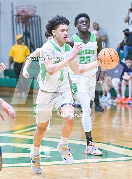 Thumbnail 1 in Pueblo @ St Mary's (AIA D4 Round 1 Playoff) photogallery.