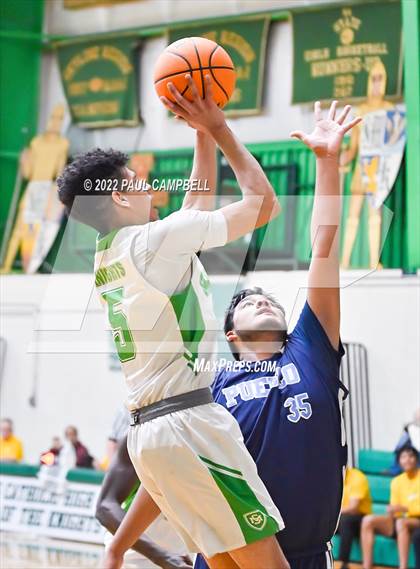 Thumbnail 3 in Pueblo @ St Mary's (AIA D4 Round 1 Playoff) photogallery.