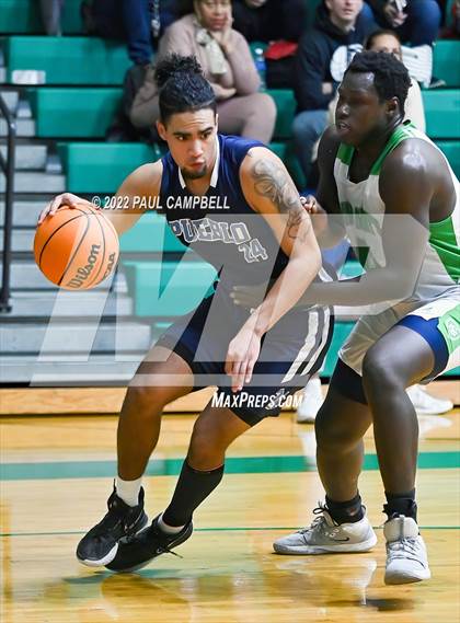 Thumbnail 2 in Pueblo @ St Mary's (AIA D4 Round 1 Playoff) photogallery.
