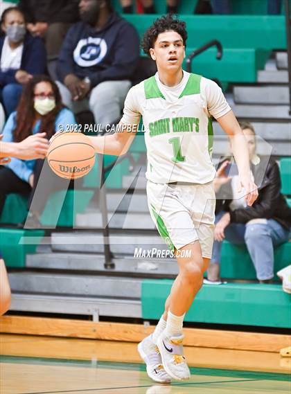 Thumbnail 2 in Pueblo @ St Mary's (AIA D4 Round 1 Playoff) photogallery.