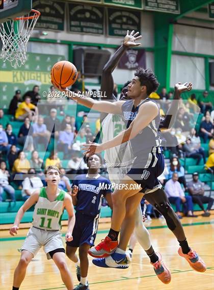 Thumbnail 3 in Pueblo @ St Mary's (AIA D4 Round 1 Playoff) photogallery.