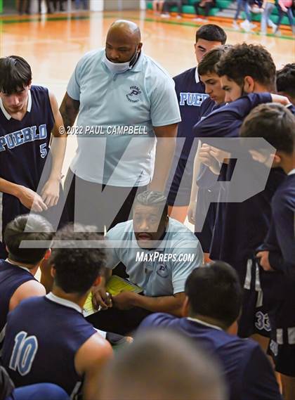 Thumbnail 1 in Pueblo @ St Mary's (AIA D4 Round 1 Playoff) photogallery.