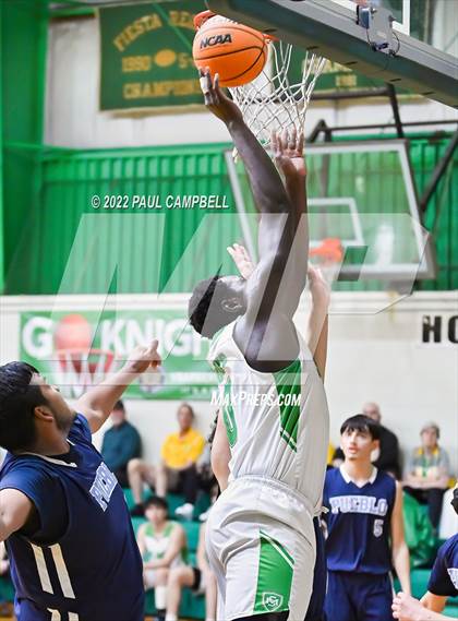 Thumbnail 1 in Pueblo @ St Mary's (AIA D4 Round 1 Playoff) photogallery.