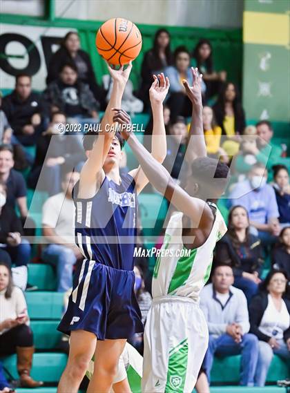 Thumbnail 2 in Pueblo @ St Mary's (AIA D4 Round 1 Playoff) photogallery.