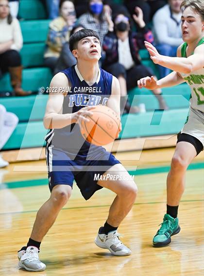 Thumbnail 2 in Pueblo @ St Mary's (AIA D4 Round 1 Playoff) photogallery.