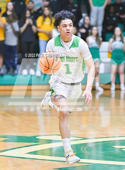 Thumbnail 2 in Pueblo @ St Mary's (AIA D4 Round 1 Playoff) photogallery.