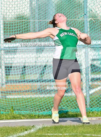 Thumbnail 1 in IHSAA Pike Regional (Discus)  photogallery.