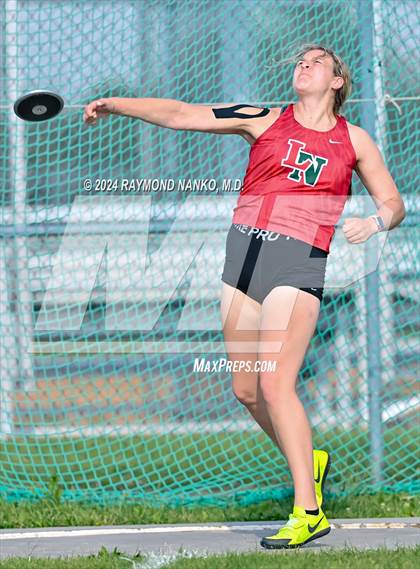 Thumbnail 1 in IHSAA Pike Regional (Discus)  photogallery.
